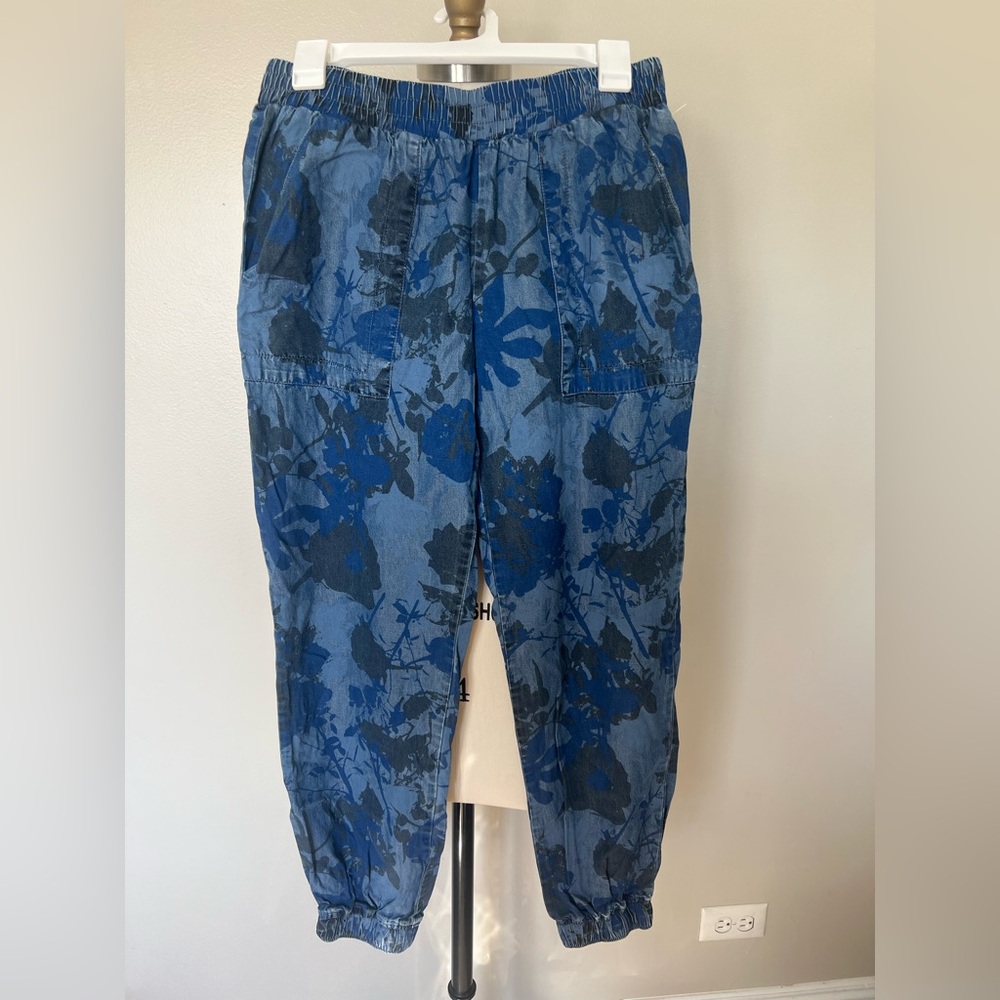 Juicy Couture Floral Blue Jogger